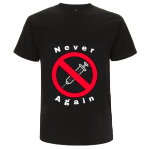 T-shirt “Never again”